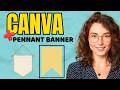 How to Design Pennant Banner in Canva — The Easy Way