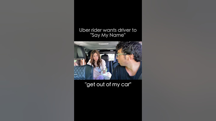When The Uber "Say My Name" Scam Goes Completely Wrong