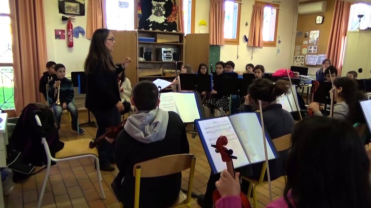 Moissac, un orchestre à l'école