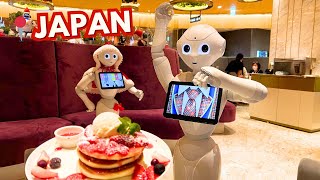 Я ел с роботами в кафе в Японии
