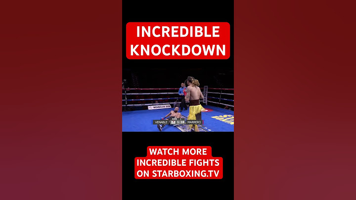 JACOB MARRERO DELIVERS AN INCREDIBLE KNOCKDOWN COMBINATION #boxing #ko #fighting