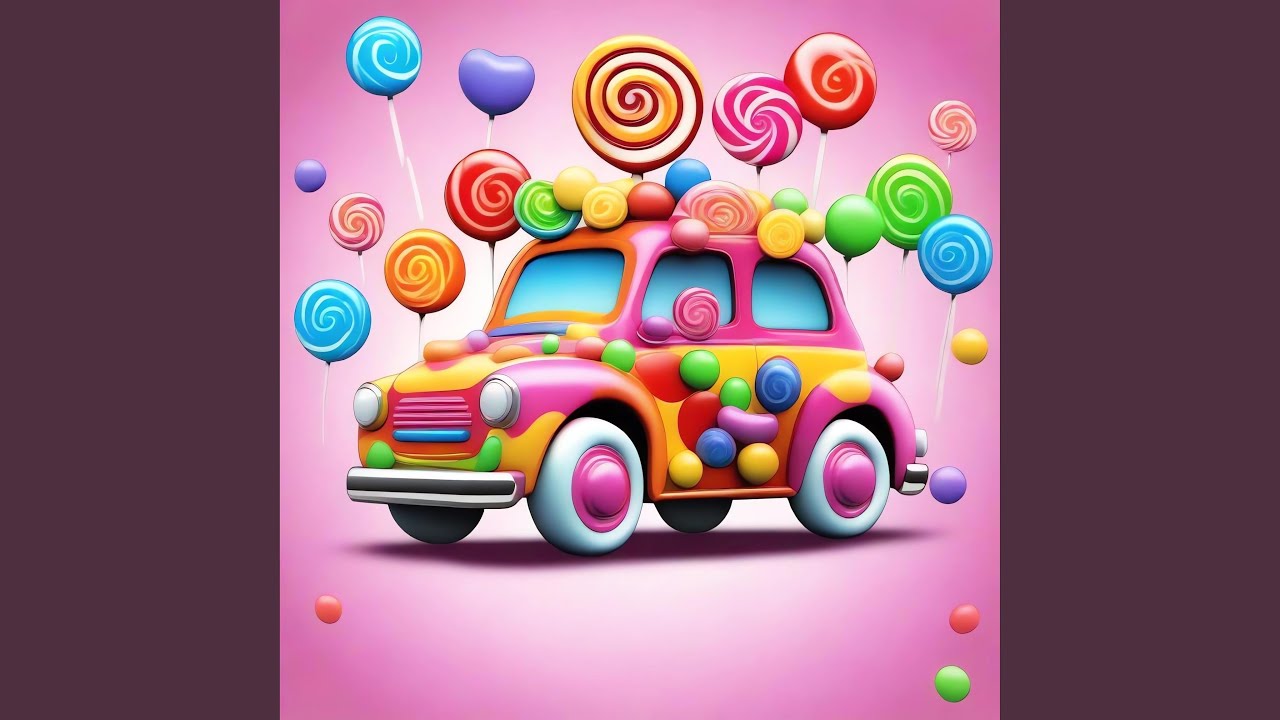 Candy Car Animation Candy Car - YouTube