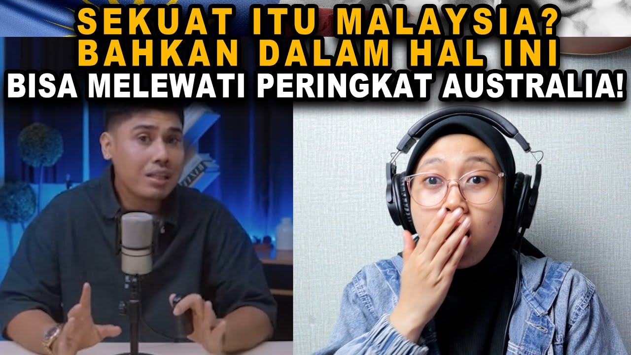 SEKUAT ITU MALAYSIA❓BAHKAN DALAM HAL INI BISA MELEWATI PERINGKAT AUSTRALIA❗❗