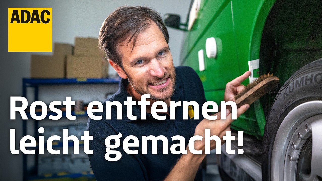 Rost am Auto selbst entfernen 🚗 Ganz ohne Schweißen I ADAC