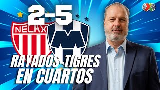 RAYADOS VS TIGRES EN CUARTOS | Necaxa vs Monterrey | Torneo Clausura 2024 Liga MX