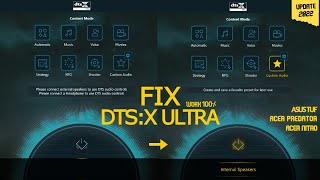 Cara Fix DTS:X Ultra Error Terbaru 2023 WORK 100%