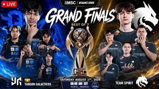 🔴 LIVE RESTREAM | MSC 2026 Grand Finals | Yangon Galacticos vs Team Spirit | BO7 | MLBB