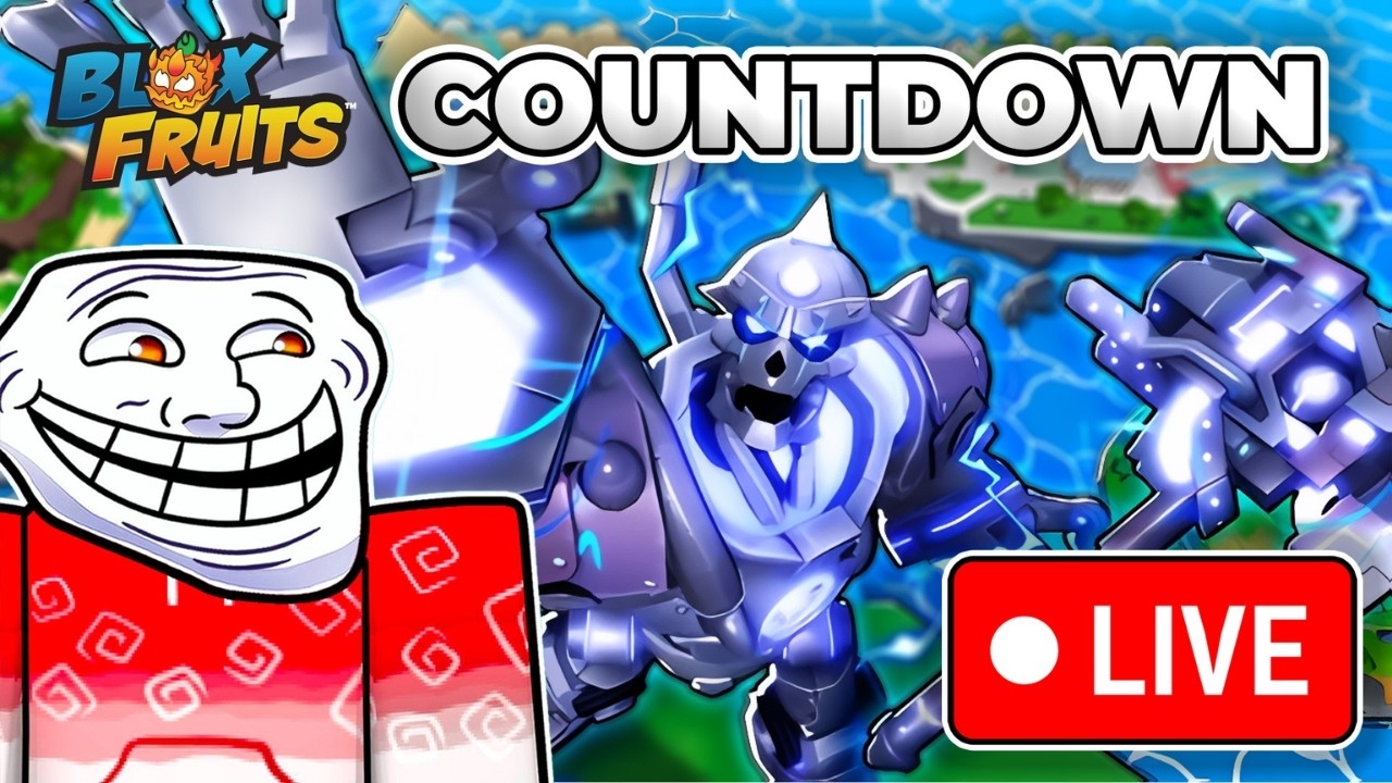 🔴Blox Fruits UPDATE 30 + LIVE COUNTDOWN!