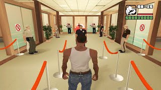 REAL Max Security BANK 💵  in GTA San Andreas (stealing bank and going to prison) screenshot 3