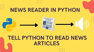 News reader in python👩‍💻 | Tell python to read news articles 🔥 | python | web-scraping | newapi |