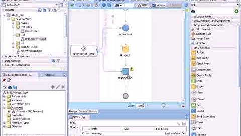 Oracle SOA Assign activity project