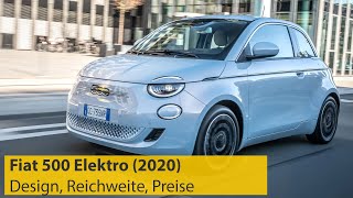 Fiat 500 Elektro (2020): Design, Reichweite, Preise | ADAC Fiat E 88 Aa