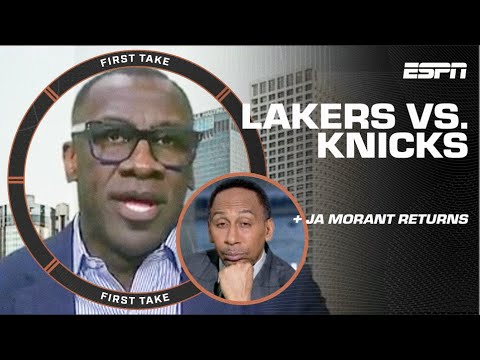 Stephen A. CHECKS Shannon Sharpe over the Lakers + Ja Morant return reaction 🍿 | First Take