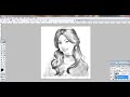 How to convert a Photo to Pencil Sketch in Adobe Photoshop 7.0 in Windows 7