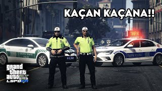KAÇAN KAÇANA !!  TRAFİK POLİSİ MODU  GTA 5 LSPDFR