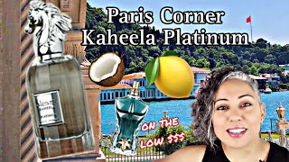 Paris Corner Kaheela Platinum | Le Beau on a Budget! | Coconut &amp; Tonka - Summer Unisex Scent |