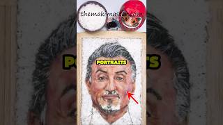 The Portrait That Disappears in One Bite