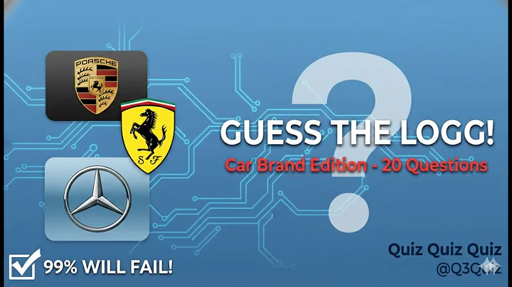 Ultimate Car Logo Quiz: Can You Name All 20? 🏎️