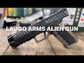 Alien gun by laugo arms shooting