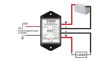 F-1049 Wired DC-DC 10Amp Isolated Solid State Relay Module, SSR,  in 3-32VDC out 5-30VDC
