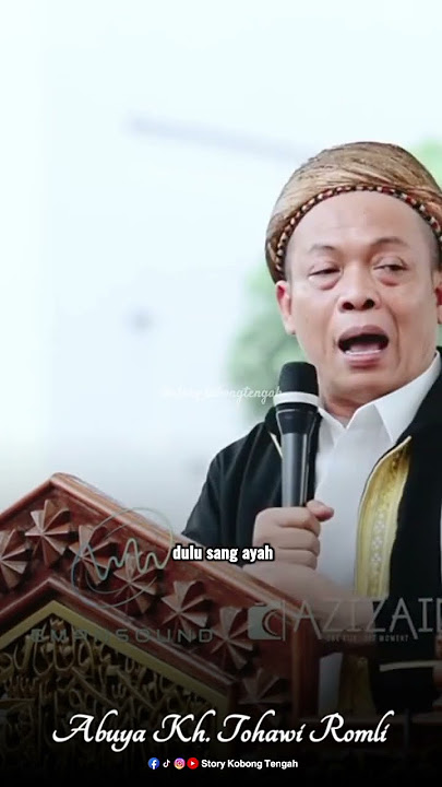 Menyaksikan Ke Maha Agungan Allah Swt || Abuya Kh. Tohawi Romli #abuyauciturtusi #abuyatohawiromli