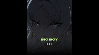 Big Boy – SZA | Nightcore Remix 🔥 Fast & Addictive #nightcore #music