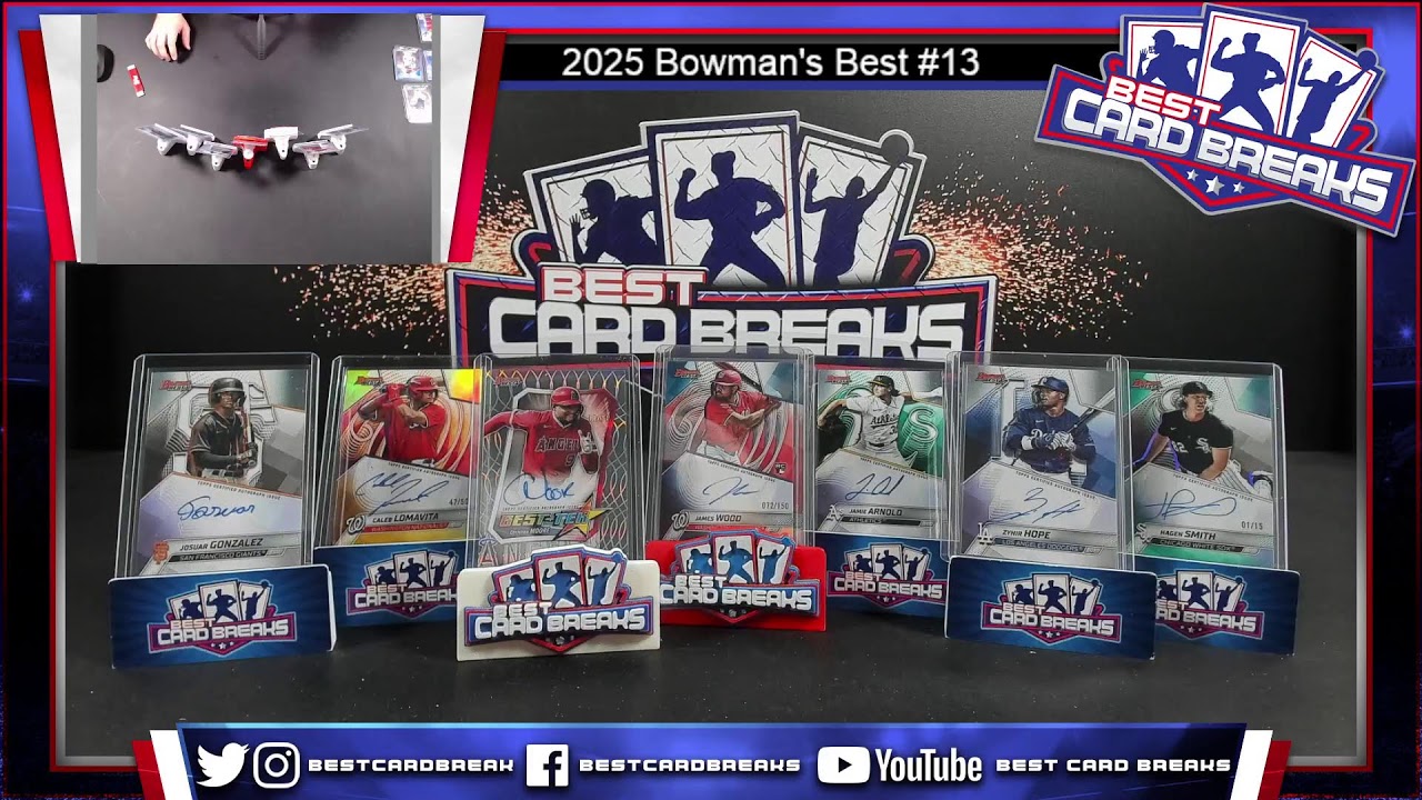 2025 Bowman's Best #13 - 4 Box Half Case Pick Your Team 3/30/26