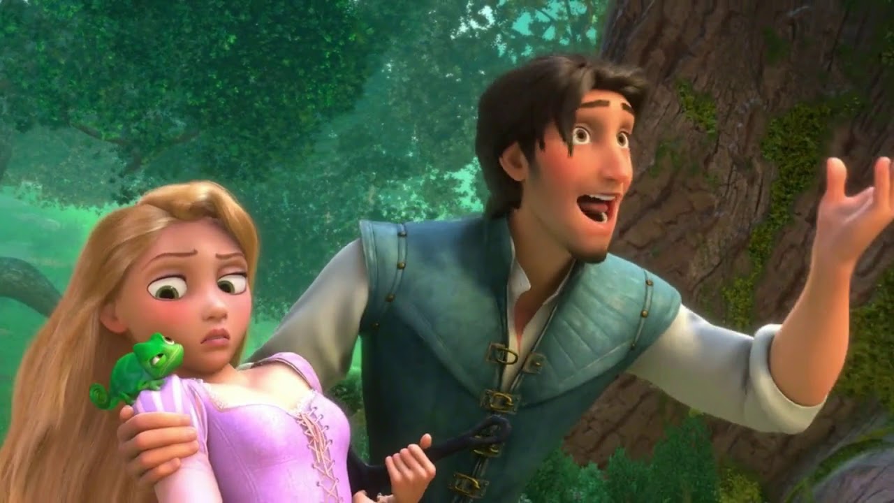 Tangled Love Story - Mere Khuda | Rapunzel and FLYNN Animated World ...