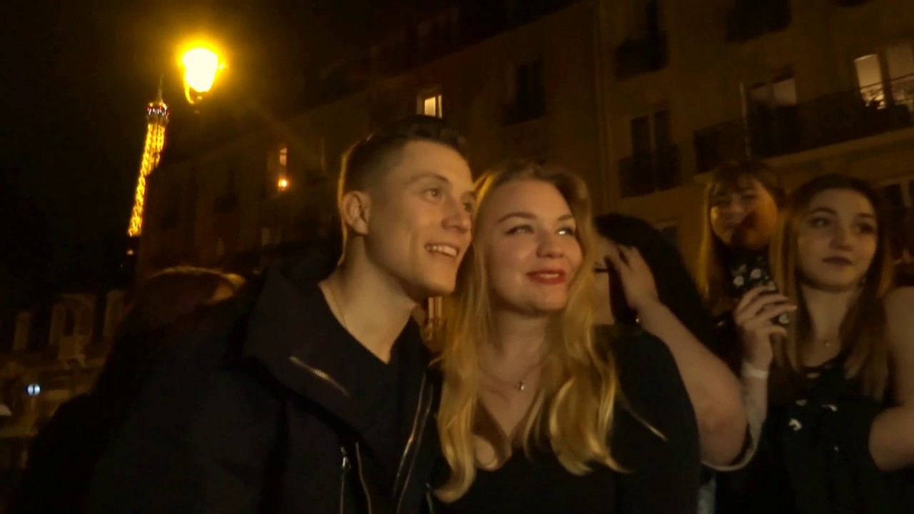 Loïc Nottet et ses fans - Paris le 30/05/17