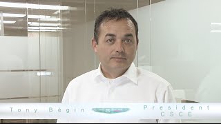 Full Pres Tony Begin CSCE News