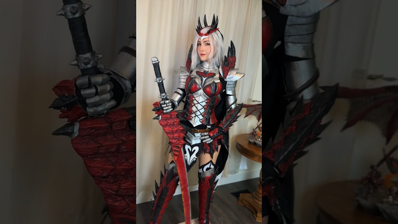 Monster Hunter armor caught in 4k