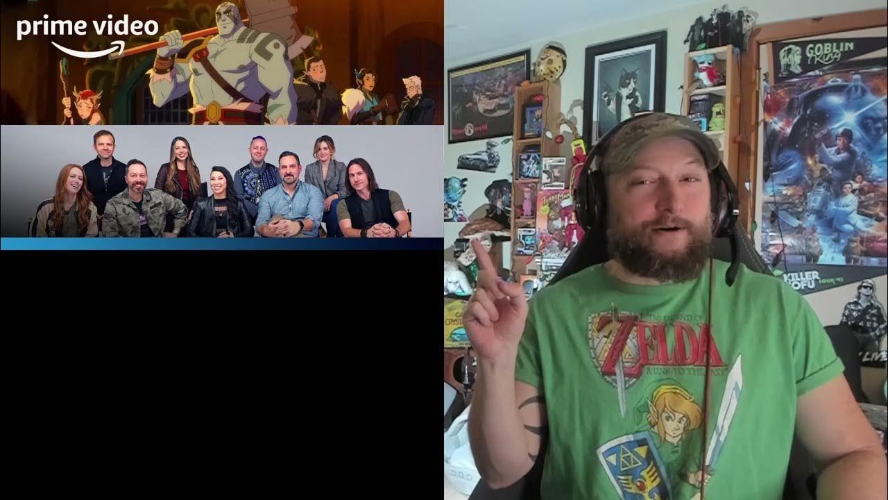 CRITICAL ROLE VOICING THE LEGEND OF VOX MACHINA AT NYCC REACTION AMAZON