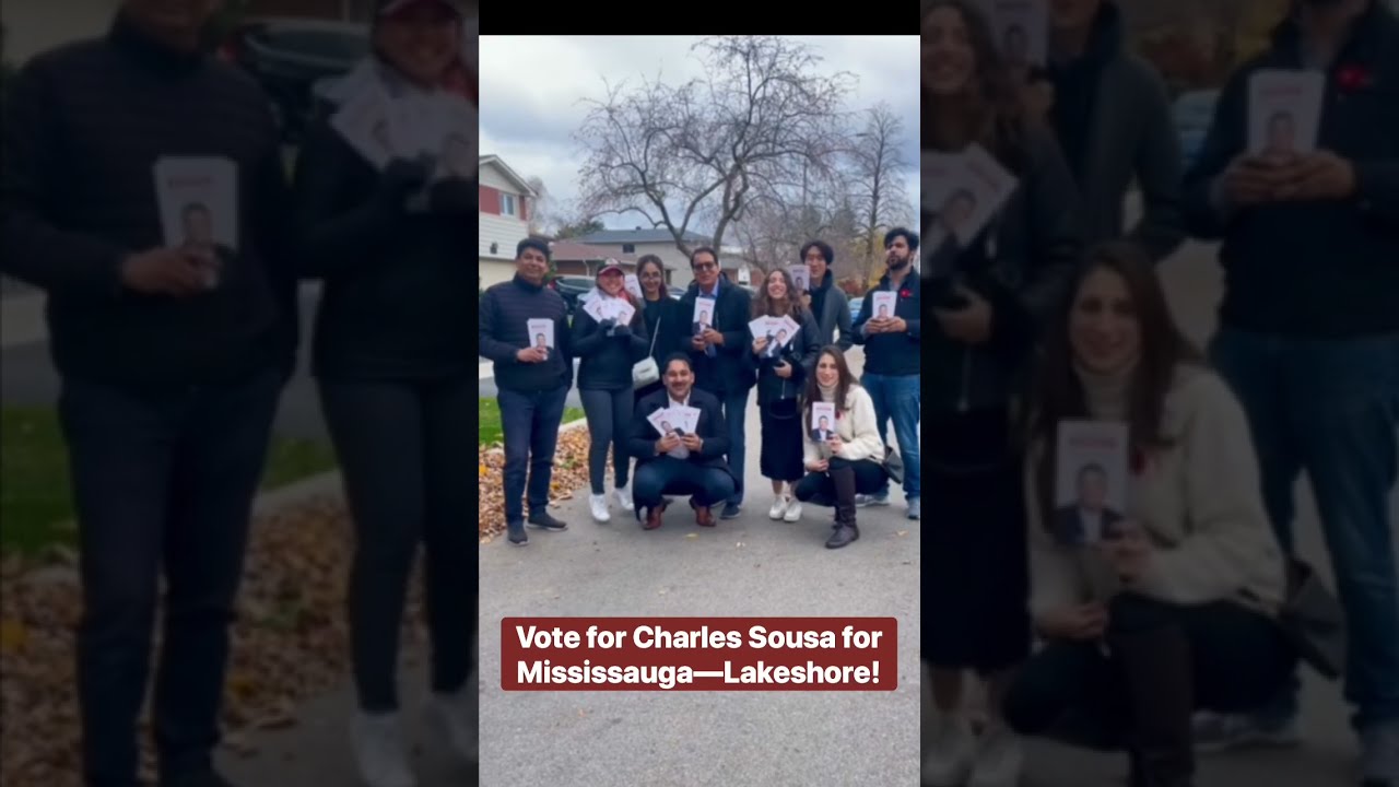 I Am Happy To Support Our Friend Charles Sousa In Mississauga Lakeshore Canada Politics Ontario