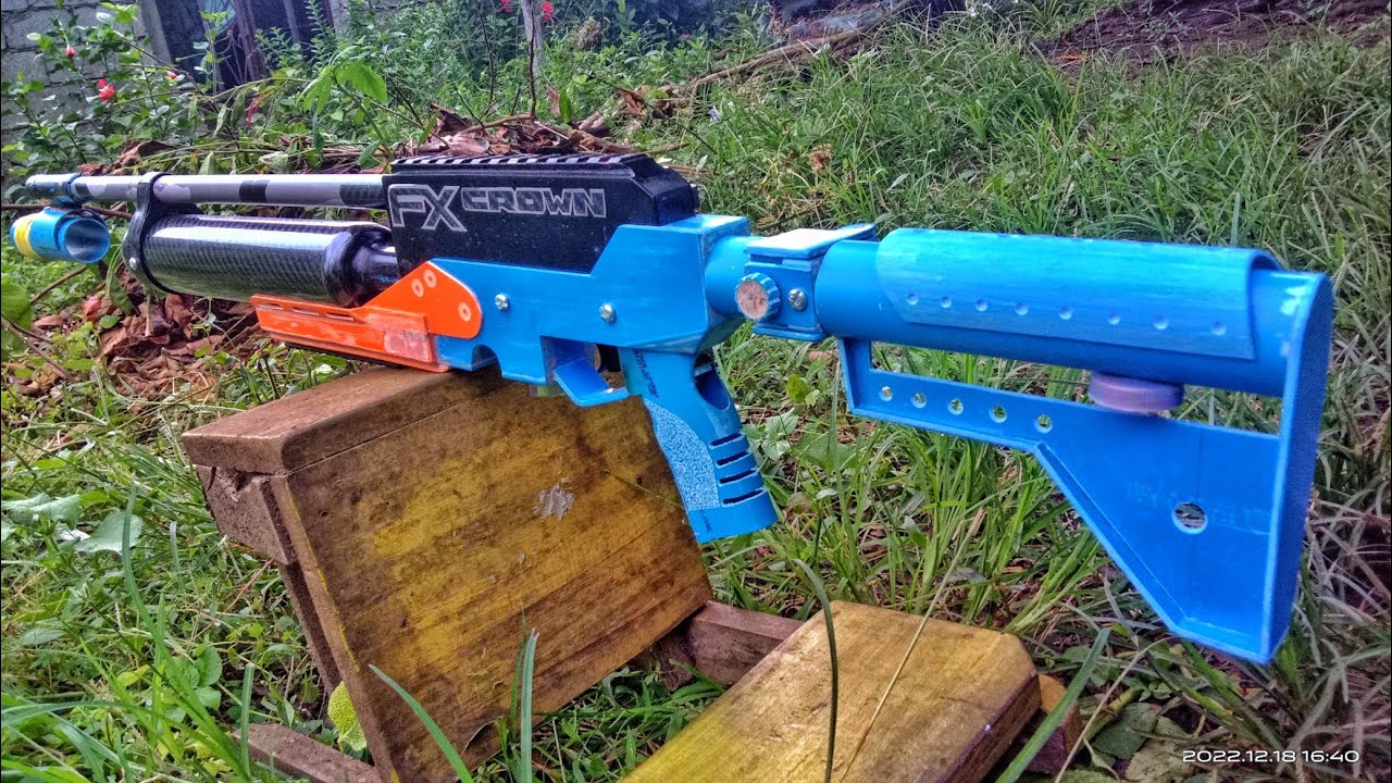 Natapos din ang Tactical Chassis para sa ating PVC toygun na paniksay + shout out