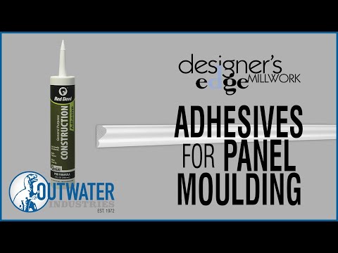 Manufacturers Use Adhesives On Moldings And Panels As