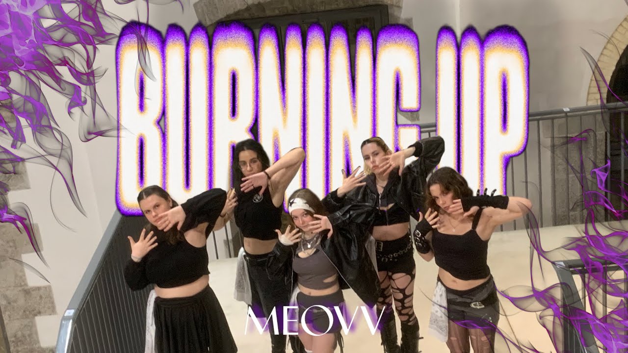 [KPOP IN PUBLIC | ONE TAKE] MEOVV (미야오) 'BURNING UP'| Dance cover by KERKOREAN