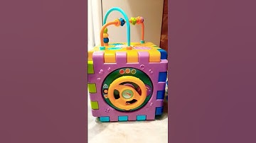 super fun sound effects steering wheel activity cube