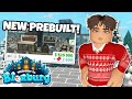 TOURING THE NEW BLOXBURG PREBUILT HOUSE! 🏠 ICEBOUND ICON! ❄️