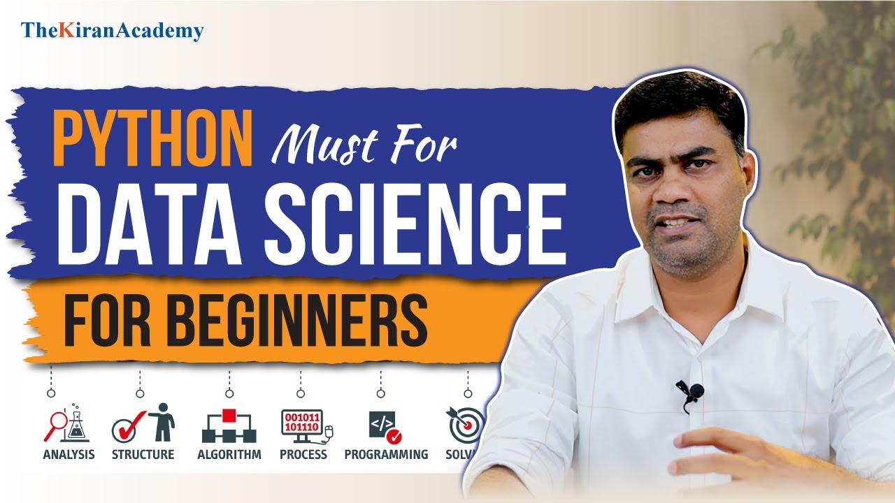 Data Science SECRET | Why Python Is The KEY For Beginners? | Kiran Sir ...