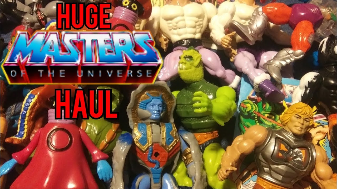 Huge Masters of the universe haul | vintage masters of the universe lot