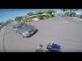 Motorcycle Crash, Go Pro - Slow Motion 2014