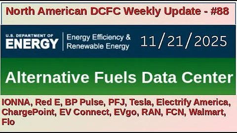 North American DCFC Weekly Update - #88