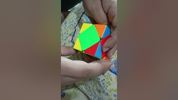 Solving skewb cube.tutorial of skewb cube. #cube #tutorial #skewb #solve