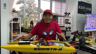 Rc boat Egoistar-R review (Bahasa Malaysia)