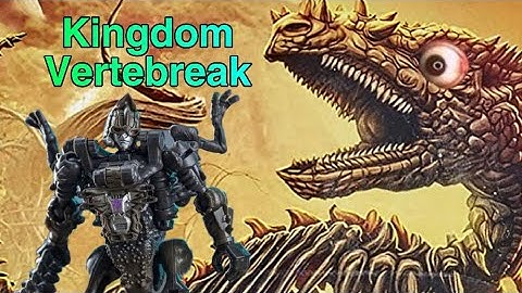 Transformers WFC Kingdom Vertebreak Figure Review [Nitro Productions #72]