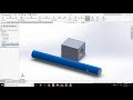 L1 hole shaft assembly  solidworks tutorial  solidworks beginner  part  drawing  assembly