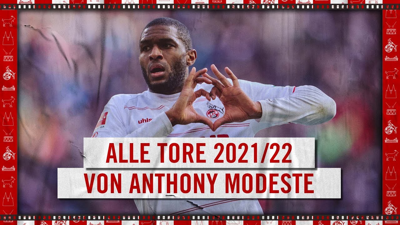 Alle TORE von Anthony MODESTE der SAISON 2021/22 BUNDESLIGA