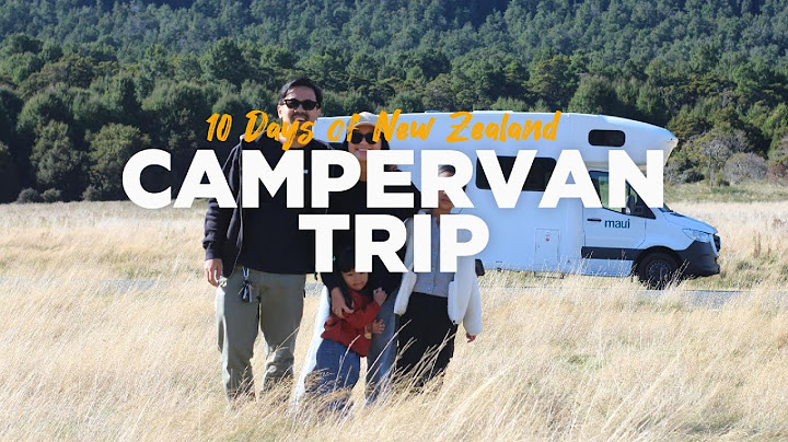 10 Days South Island Family Campervan Itinerary (Fall - April) | New Zealand with Kids
