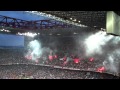 The San Siro--AC Milan is "on fire"