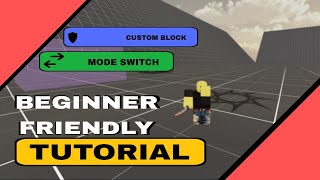 CUSTOM BLOCK / MODE TUTORIAL FOR BEGINNERS/ jjs skillbuilder #jujutsushenanigans #roblox #tutorials